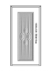 Faux reverse convex doorXY-8881