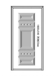 Faux reverse convex doorXY-8883